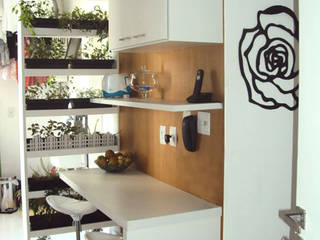 apartamento Barra da Tijuca, Margareth Salles Margareth Salles Modern style kitchen