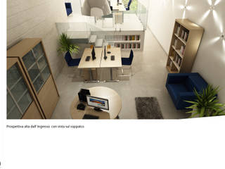 LOFT BLUEBERRY, maurococco.it maurococco.it Estudios y oficinas minimalistas