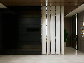 A Posteriori, Max Kasymov Interior/Design Max Kasymov Interior/Design Modern Corridor, Hallway and Staircase