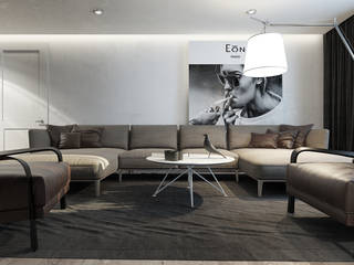 Квартира ЛОФТ, MC Interior MC Interior Minimalist living room