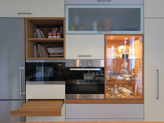 Wohn-Küche, hansen innenarchitektur materialberatung hansen innenarchitektur materialberatung Modern kitchen