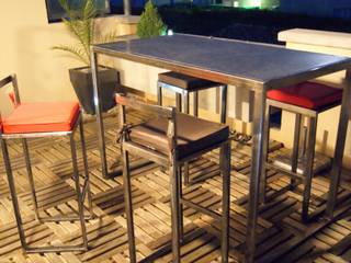 Table haute d'extérieur en Métal , Cb8design Cb8design Garden Furniture