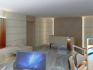 GUZELL TOWER OFFİCE , Inan AYDOGAN /IA Interior Design Office Inan AYDOGAN /IA Interior Design Office Espacios comerciales