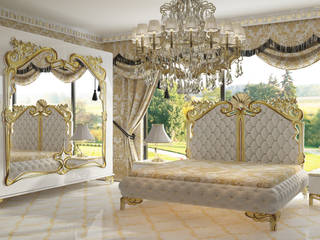 AVANGARDE BEDROOM, Inan AYDOGAN /IA Interior Design Office Inan AYDOGAN /IA Interior Design Office Classic style bedroom