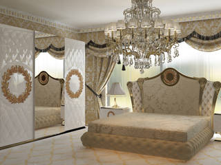 AVANGARDE BEDROOM, Inan AYDOGAN /IA Interior Design Office Inan AYDOGAN /IA Interior Design Office Classic style bedroom