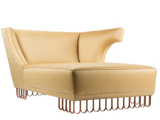 Colección Casa Decor 2014_ Chaise longue, moreandmore design moreandmore design Casas de estilo ecléctico