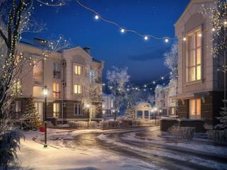 ЖК "Молодежный квартал", Максим Любецкий Максим Любецкий Classic style houses