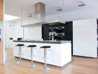 Moderne keuken, Archstudio Architecten | Villa's en interieur Archstudio Architecten | Villa's en interieur Nhà bếp phong cách hiện đại