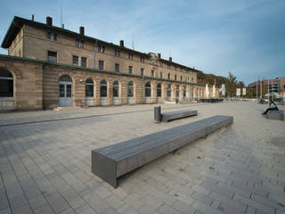 Stadtumbau Schwäbisch Gmünd, A24 Landschaft Landschaftsarchitektur GmbH A24 Landschaft Landschaftsarchitektur GmbH Giardino moderno