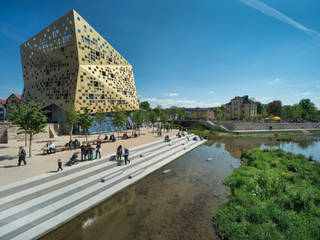 Stadtumbau Schwäbisch Gmünd, A24 Landschaft Landschaftsarchitektur GmbH A24 Landschaft Landschaftsarchitektur GmbH Giardino moderno