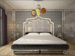 Bakü Projesi Yatak Odası, Origami Mobilya Origami Mobilya Eclectic style bedroom