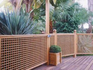 DECORACIÓN DE TERRAZAS Y JARDINES-CELOSÍAS, Palos en Danza Palos en Danza Terrace