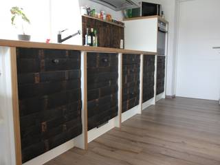 "Sign of Wine" - Küche, Holz-Design Schlichter Holz-Design Schlichter Eclectic style kitchen