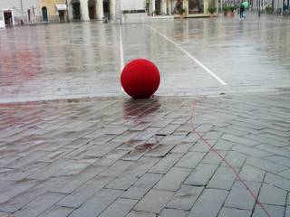 Installazione - Ecco il filo. Baci, Arianna 2012, Michela Brondi Michela Brondi غرف اخرى