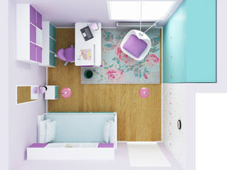 Pokoje dziecięce, SPOIWO studio SPOIWO studio Eclectic style nursery/kids room