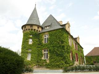 Frans kasteel in ere hersteld, Nobel flooring Nobel flooring Paredes y pisos de estilo rural