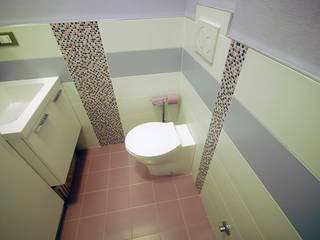 2 Bagni - Rimini, Fersini Marco - Pavimenti e Rivestimenti interni ed esterni Fersini Marco - Pavimenti e Rivestimenti interni ed esterni Modern Banyo