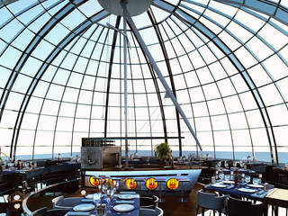 Tunisian Restaurant Project, BA DESIGN BA DESIGN Modern balcony, veranda & terrace