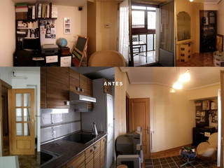 Salón-Cocina, interior03 interior03 Moderne Wohnzimmer