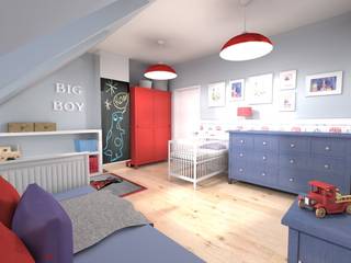 Dom jednorodzinny Jaworzno - 2014/2015, Orange Studio Orange Studio Nursery/kid’s room