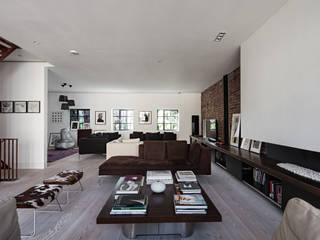 Clarendon Works, Notting Hill, London, Moreno Masey Moreno Masey Modern Living Room