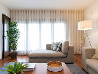 Apartamento c/ 1 quarto - Colinas do Cruzeiro, Odivelas, Traço Magenta - Design de Interiores Traço Magenta - Design de Interiores Salas de estilo moderno