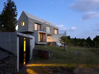 Jeju stay BIUDA, ARCHITECT GROUP CAAN ARCHITECT GROUP CAAN 모던스타일 주택