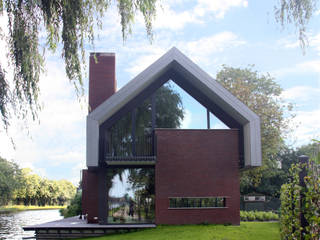 Woning Vlietweg Leiden, VVKH Architecten VVKH Architecten Modern houses