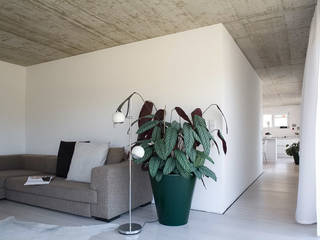 Low Budget Haus in Leutkirch, KARL+ZILLER Architektur KARL+ZILLER Architektur Living room