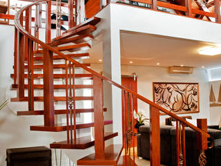 Residência Pruner, ArchDesign STUDIO ArchDesign STUDIO Rustic style corridor, hallway & stairs