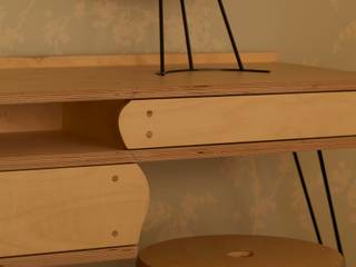 dressing table, tim germain furniture designer/maker tim germain furniture designer/maker Vestidores de estilo moderno