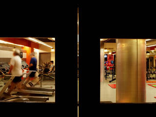 PHILIP MORRIS SABANCI GYM CENTER, TARKAN OKTAY MİMARLIK TARKAN OKTAY MİMARLIK Minimalist gym