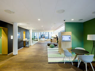 Renovatie bankgebouw Rotterdam, maria haag architectuur maria haag architectuur Commercial spaces