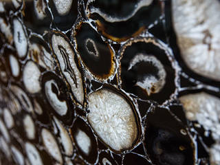 Black Agate used on The Galaxy Yacht, ShellShock Designs ShellShock Designs Modern yachts & jets