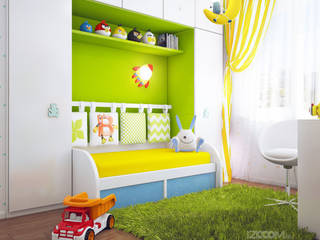 Quartos de criança modernos por izooom Moderno