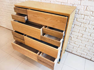 complex steel drawer, Design-namu Design-namu Vestidores y placares de estilo moderno