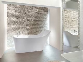 Natural Stone Bath - Nebbia Designed For Human Form, Clearwater Baths Clearwater Baths Modern Banyo
