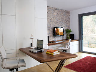 MAYAVERA // RESIDENTIAL PROJECT, Escapefromsofa Escapefromsofa Modern Study Room and Home Office