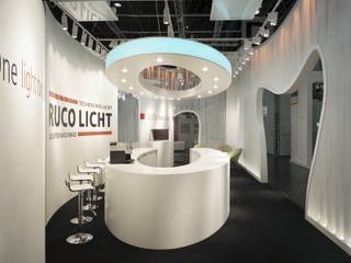 Messe / Messestand Ruco Licht, MatthiasFranz.Innenarchitekten GmbH MatthiasFranz.Innenarchitekten GmbH 商業空間