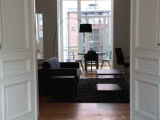 Appartement Bruxelles, pure joy interior design pure joy interior design Salas de estar clássicas