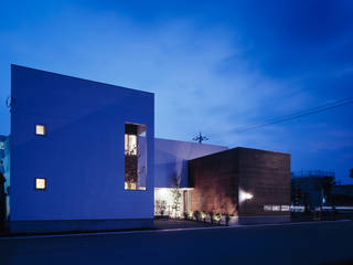 線路際の家, SHU一級建築士事務所 SHU一級建築士事務所 Modern houses