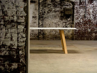 Heavy Light Weight Table., Dik Scheepers Dik Scheepers Comedores de estilo industrial