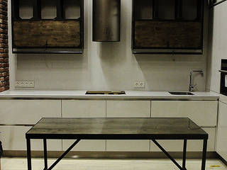 мебель в стиле ЛОФТ, Fineobjects Fineobjects Nhà bếp phong cách hiện đại