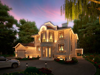 РЕЗИДЕНЦИЯ "Витенево"., Y&S ARCHITECTURE – INTERIOR DESIGN Y&S ARCHITECTURE – INTERIOR DESIGN Classic style houses