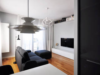 Mieszkanie w Poznaniu, NBArchitects NBArchitects Modern living room