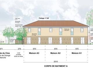 Collectif de 13 logements : CORBAS, b2m-architecture b2m-architecture