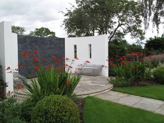 Traditional and Contemporary Mix, Cherry Mills Garden Design Cherry Mills Garden Design Modern garden