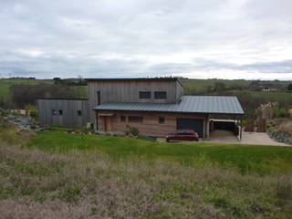 Maison bois en Haute Garonne, Agence Collart Agence Collart Maisons modernes