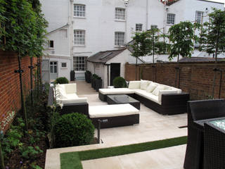 Contemporary Garden in Guildford, Cherry Mills Garden Design Cherry Mills Garden Design Jardins modernos