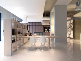 Showroom a Milano, Vegni Design Vegni Design Ruang Komersial